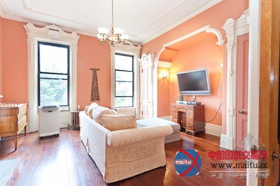 纽约哈德逊河超大住宅设计 复古美式气息