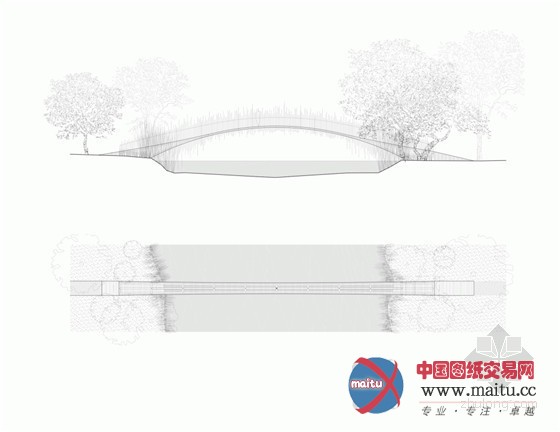 Miró Rivera Architects设计的人行天桥