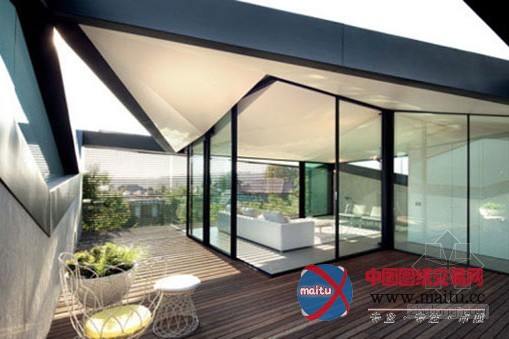 斜坡屋顶住宅设计 感受三角形的魅力