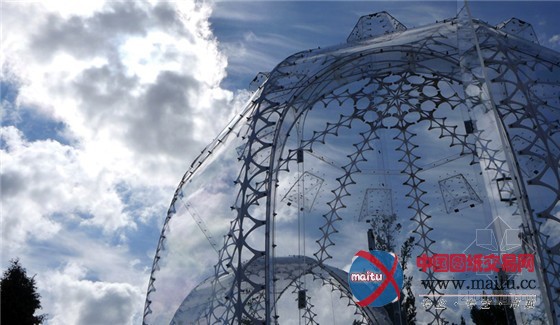 SHJworks丹麦哥本哈根家庭花园透明温室凉亭