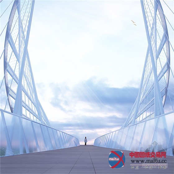 penda设计的英国索尔福德椭圆草地桥