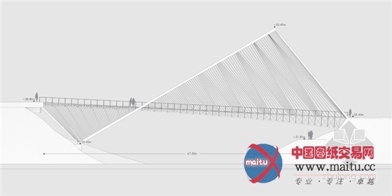 penda设计的英国索尔福德椭圆草地桥