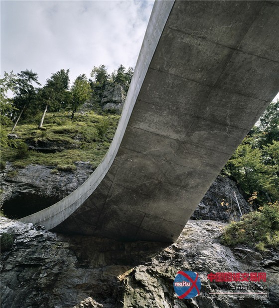 奥地利dornbirner市schanerloch大桥