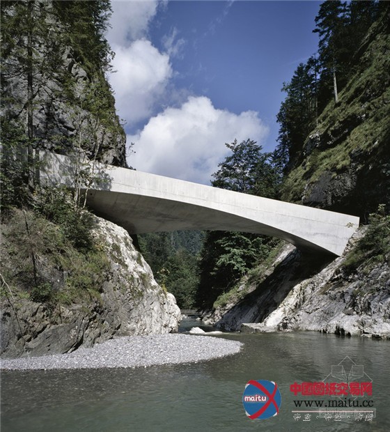 奥地利dornbirner市schanerloch大桥