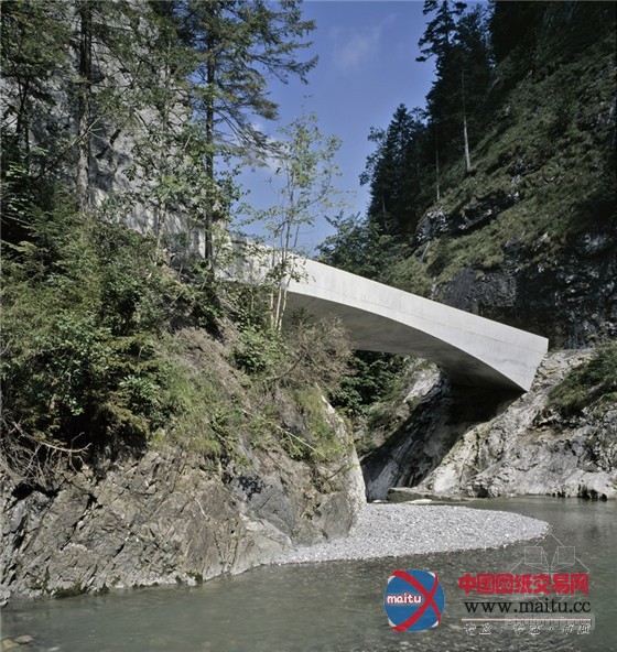 奥地利dornbirner市schanerloch大桥