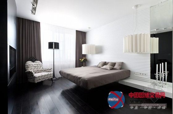 莫斯科现代典雅公寓设计 体会极致的优雅