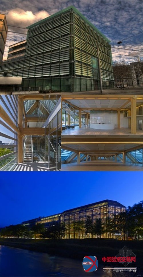 苏黎世7层全木质结构建筑 Tamedia办公大楼