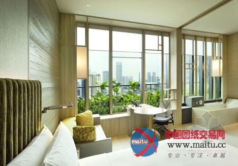 WOHA设计的新加坡皇家公园上的皮克林酒店