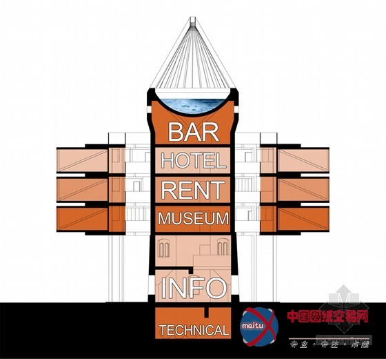 adam wiercinski设计的波兰水塔