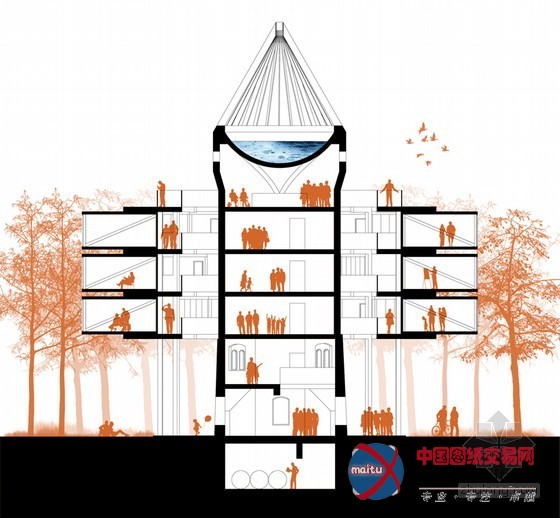 adam wiercinski设计的波兰水塔