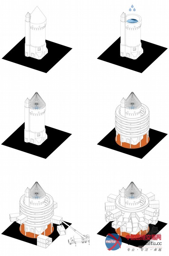 adam wiercinski设计的波兰水塔