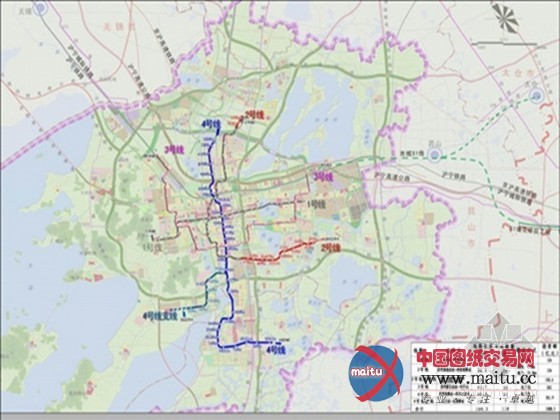 苏州轨道交通4号线及支线工程 笠泽西路基坑正式开挖