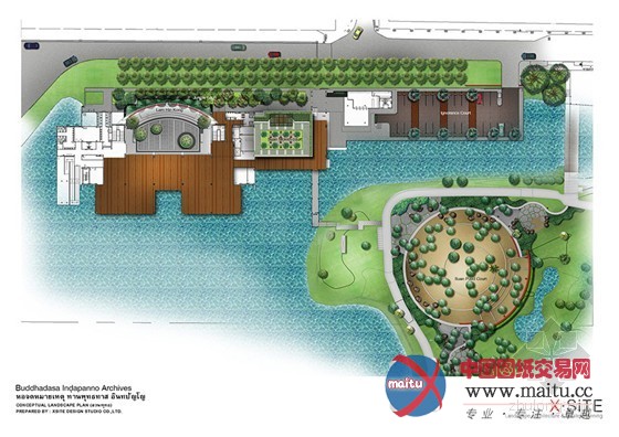 XSiTE设计的泰国曼谷Indapanno佛学档案馆