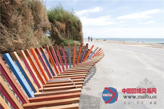 英国西萨塞克斯利特尔最长的长凳