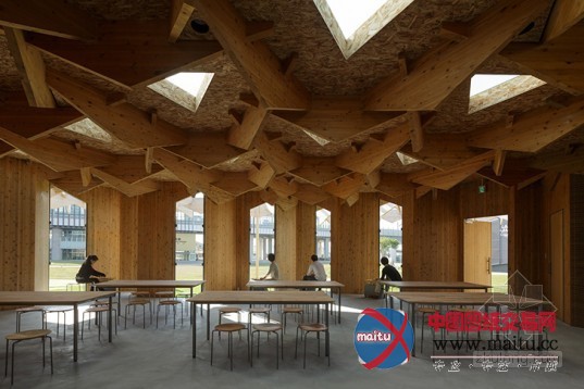 隈研吾设计的日本九州博物馆几何馆