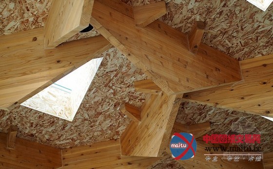 隈研吾设计的日本九州博物馆几何馆