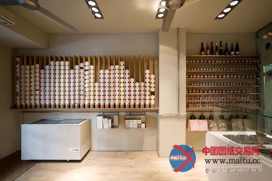 西班牙清新冰淇淋店设计 异想天开的幻想