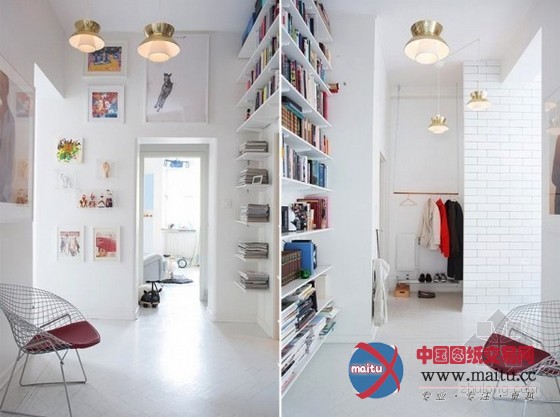 瑞典清新舒适的公寓设计 轻松充满活力