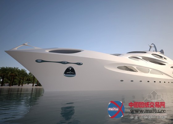 扎哈•哈迪德为德国造船商设计超级游艇