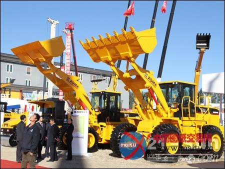 厦工装载机强势登陆 精彩尽在BICES 2013