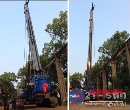 桩工技术领衔业界 恒天九五新一代设备发布