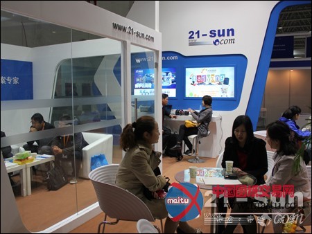 BICES 2013:热闹的中国工程机械商贸网展台