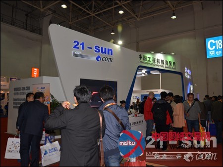 BICES 2013:热闹的中国工程机械商贸网展台
