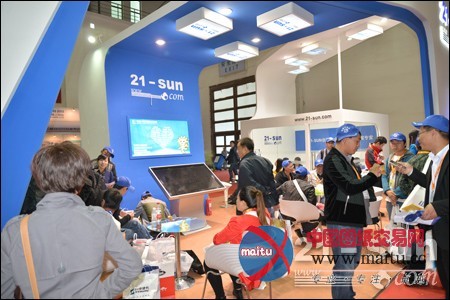 BICES 2013:热闹的中国工程机械商贸网展台