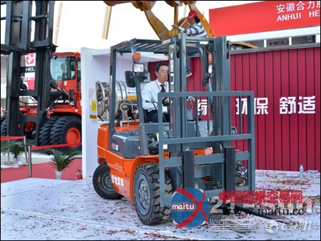 创新引领未来 合力盛装亮相BICES 2013