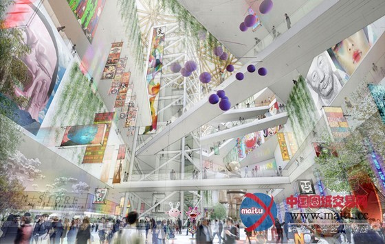 坂茂设计的香港“变形翅膀”M+博物馆