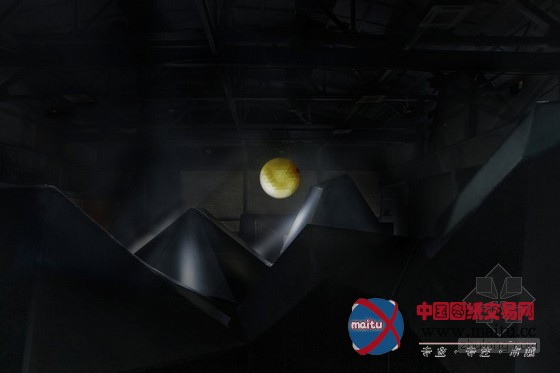 马岩松 Digital Crystal北京展览设计“月境”