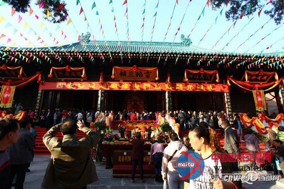 西安都城隍庙修复竣工