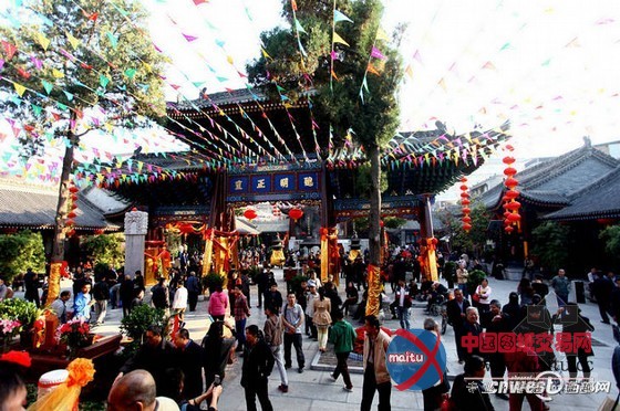 西安都城隍庙修复竣工