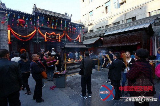 西安都城隍庙修复竣工