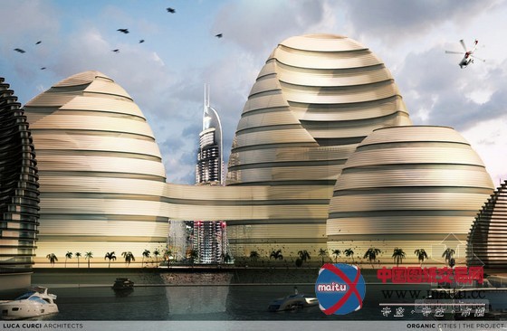 Luca Curci设计的阿拉伯联合酋长国亮马河大厦