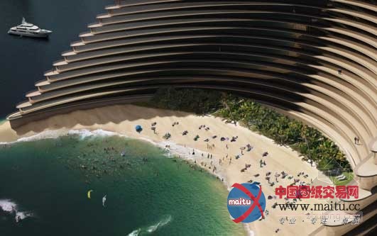 Luca Curci设计的阿拉伯联合酋长国亮马河大厦