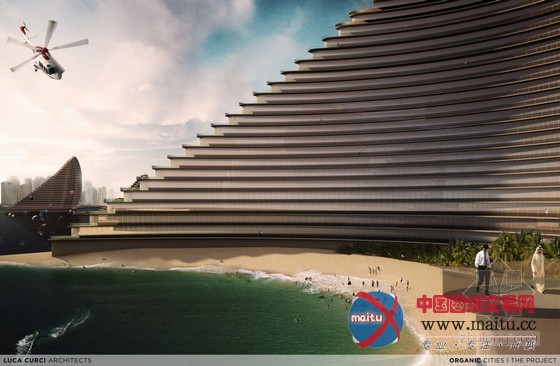 Luca Curci设计的阿拉伯联合酋长国亮马河大厦