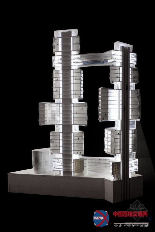 Asymptote设计的韩国渐进架构摩天大楼