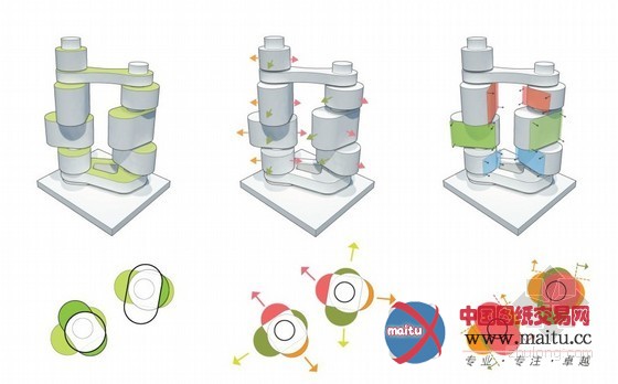 Asymptote设计的韩国渐进架构摩天大楼