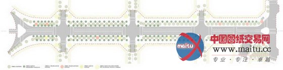 西班牙巴塞罗纳Passeig de St Joan大道改建