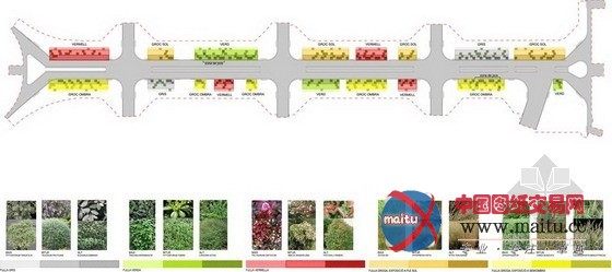 西班牙巴塞罗纳Passeig de St Joan大道改建