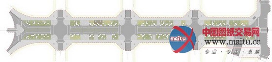 西班牙巴塞罗纳Passeig de St Joan大道改建