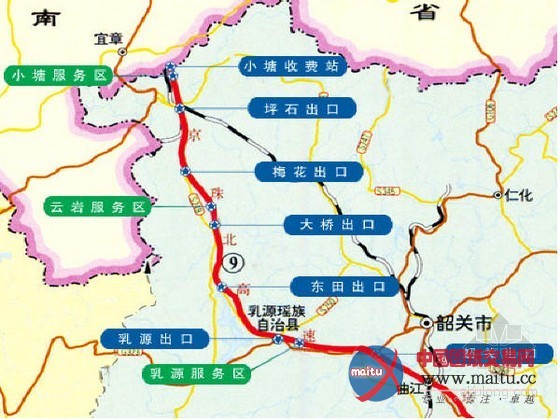 京珠高速公路部分路段进行全封闭施工