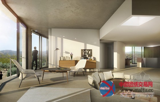 johnston marklee设计的西班牙圆形住宅