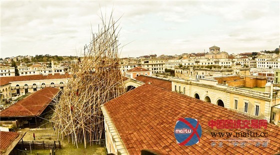 意大利罗马国家电力公司当代艺术Big Bambú(大竹)