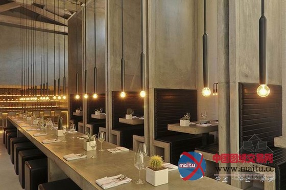 2013美国顶级餐厅设计 简约却十分有韵味