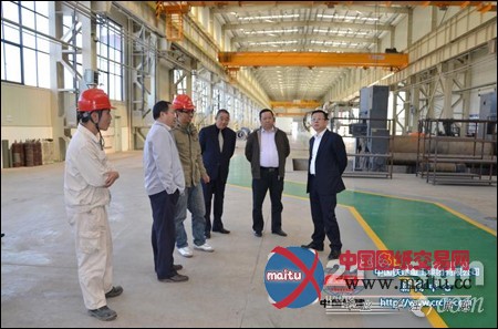 铁建重工集团董事长刘飞香到兰州基地调研