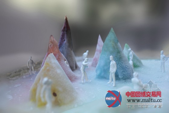 visiondivision设计的加拿大冰制圆锥形帐篷