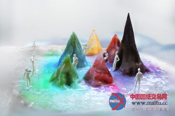 visiondivision设计的加拿大冰制圆锥形帐篷