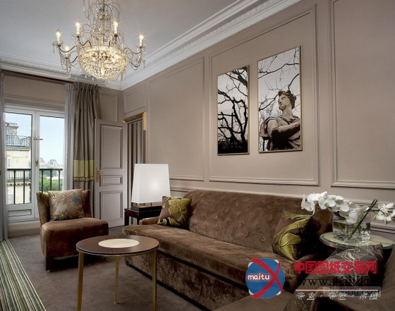 豪华精美的巴黎旺多姆威斯汀酒店设计